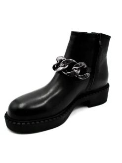 Stivaletto pelle donna 2025 nero<Albano Best