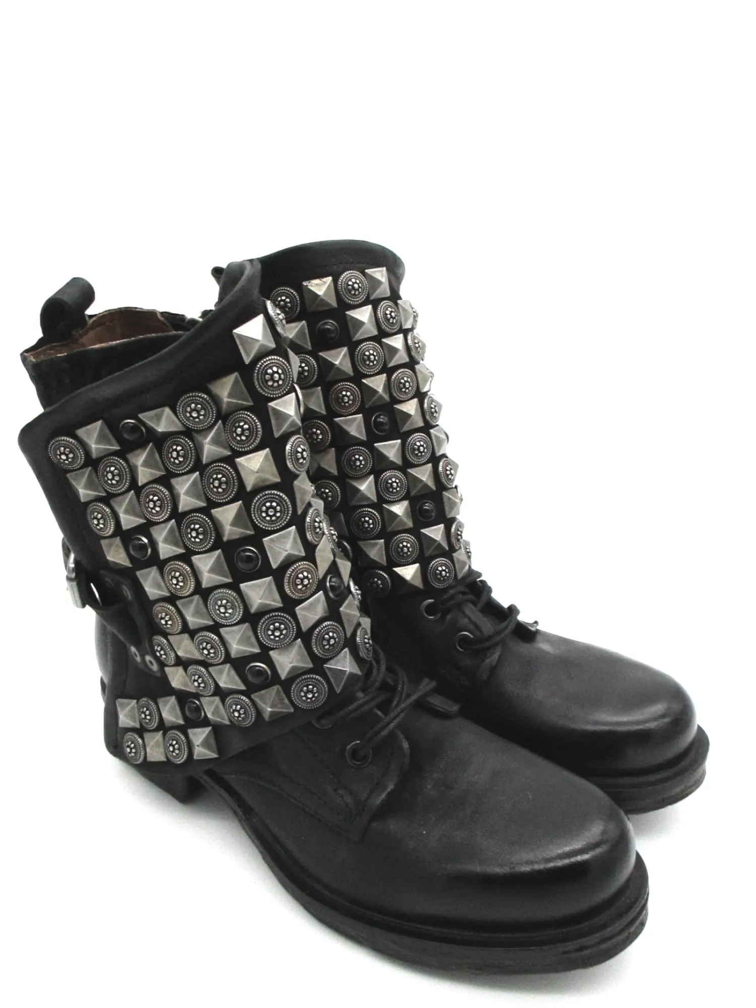 Stivaletto pelle donna Black - 259213 -<As98 Fashion