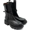 Stivaletto pelle donna A54202 Nero<As98 Best