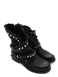 Stivaletto pelle donna Black - 207239 -<As98 Outlet