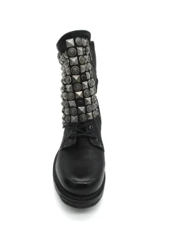 Stivaletto pelle donna Black - 259213 -<As98 Fashion