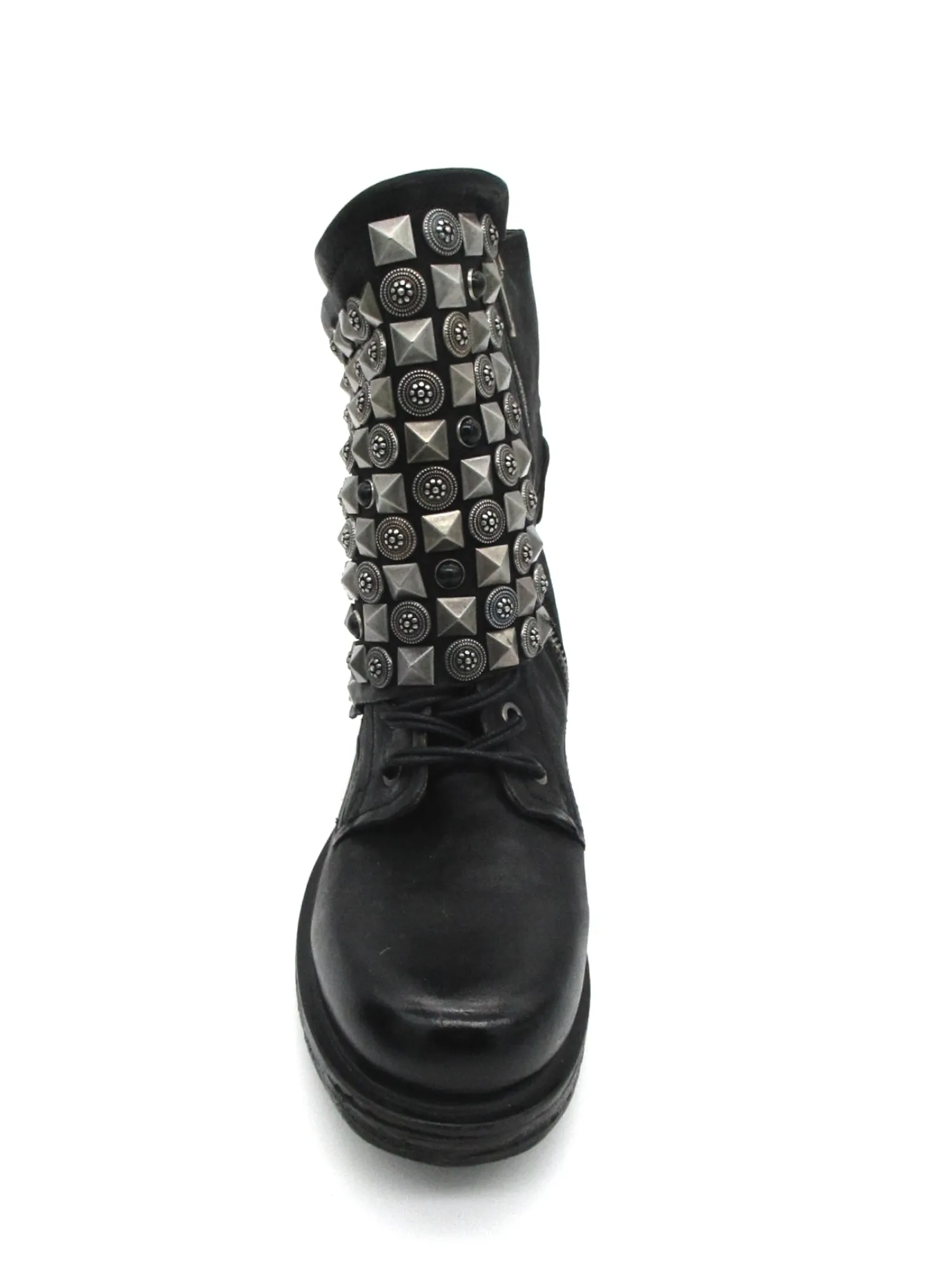 Stivaletto pelle donna Black - 259213 -<As98 Fashion