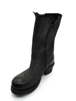 Stivaletto pelle donna Smoke Nero - 699203 -<As98 Hot