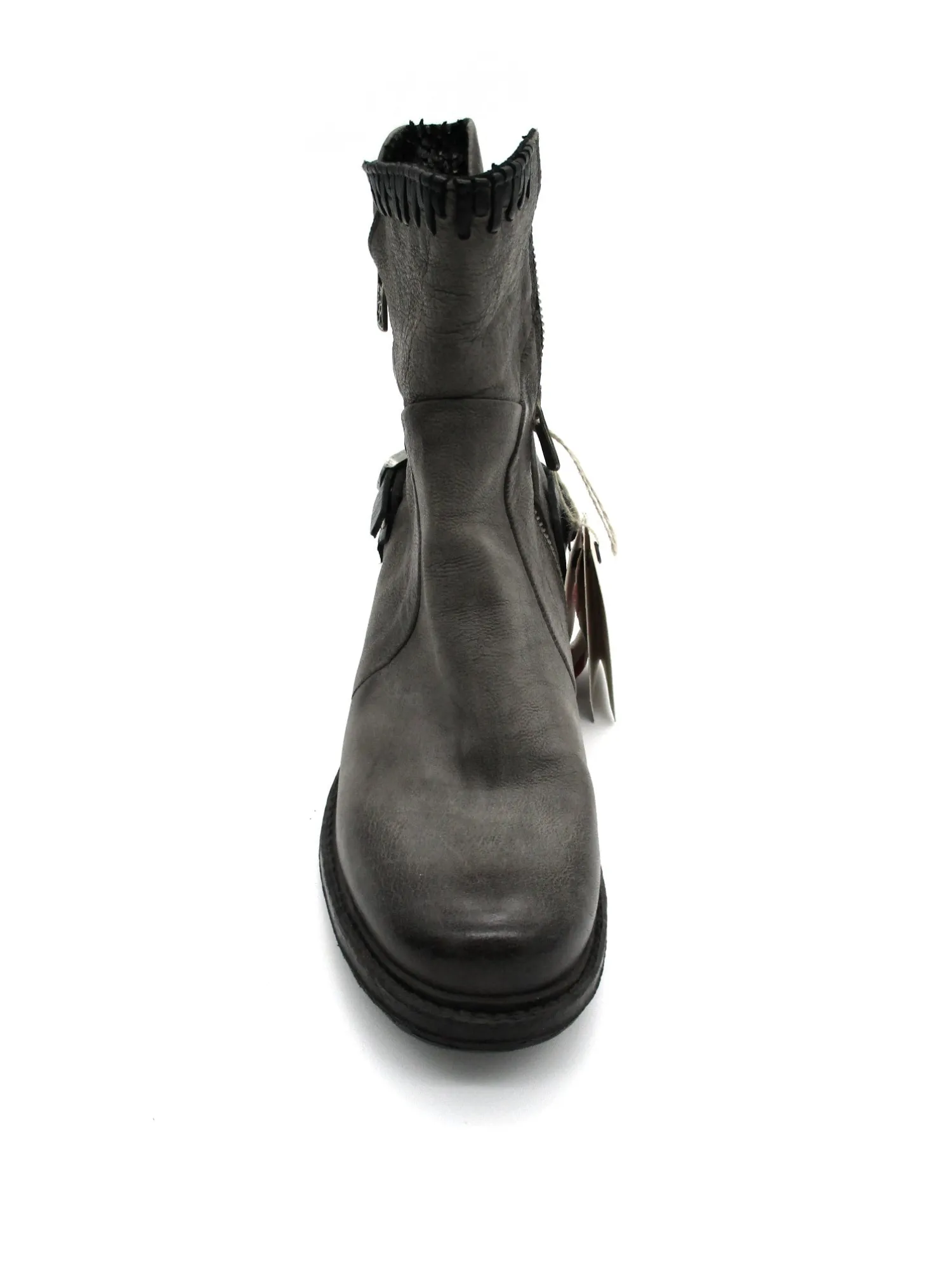 Stivaletto pelle donna Nebbia Nero - 261202 -<As98 Discount