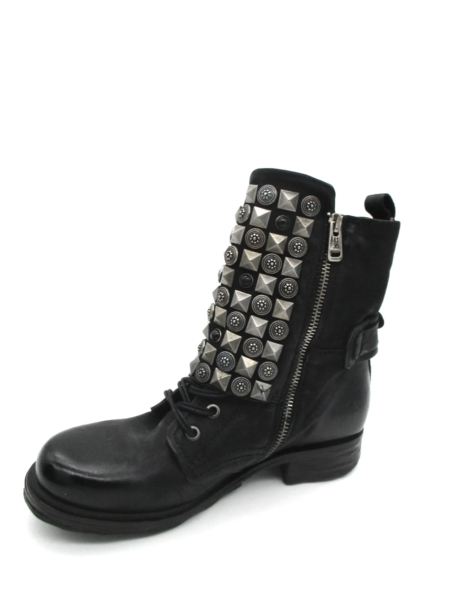 Stivaletto pelle donna Black - 259213 -<As98 Fashion