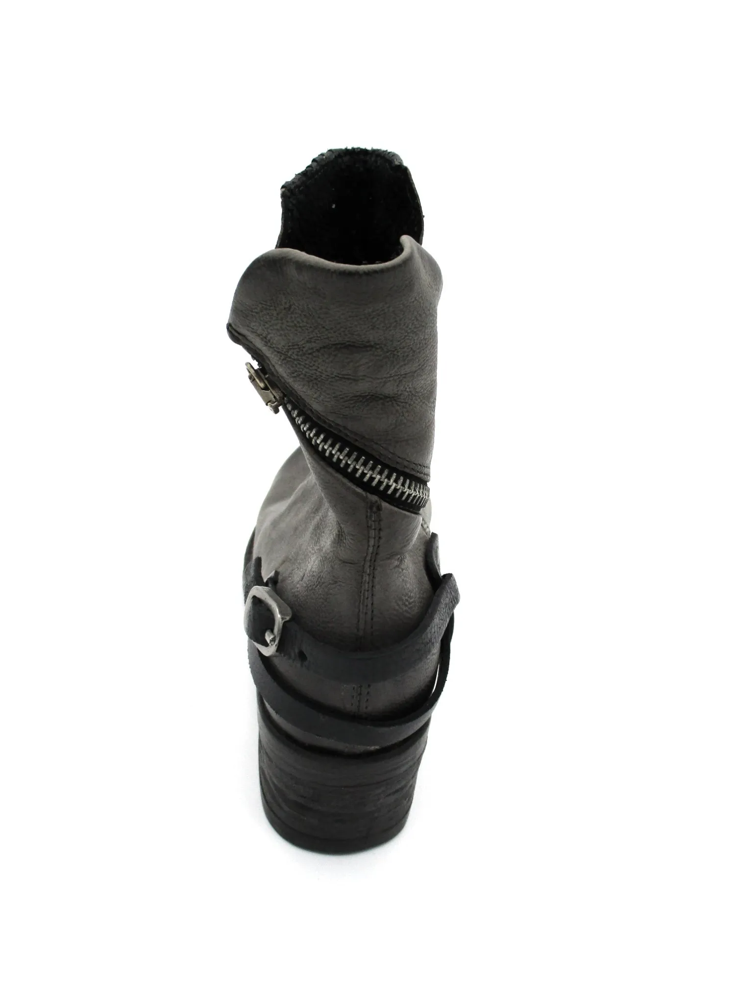 Stivaletto pelle donna Nebbia Nero - 261202 -<As98 Discount