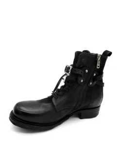 Stivaletto pelle donna A50211 Nero<As98 Clearance
