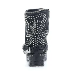 Stivaletto pelle donna Black - 259216 -<As98 Best