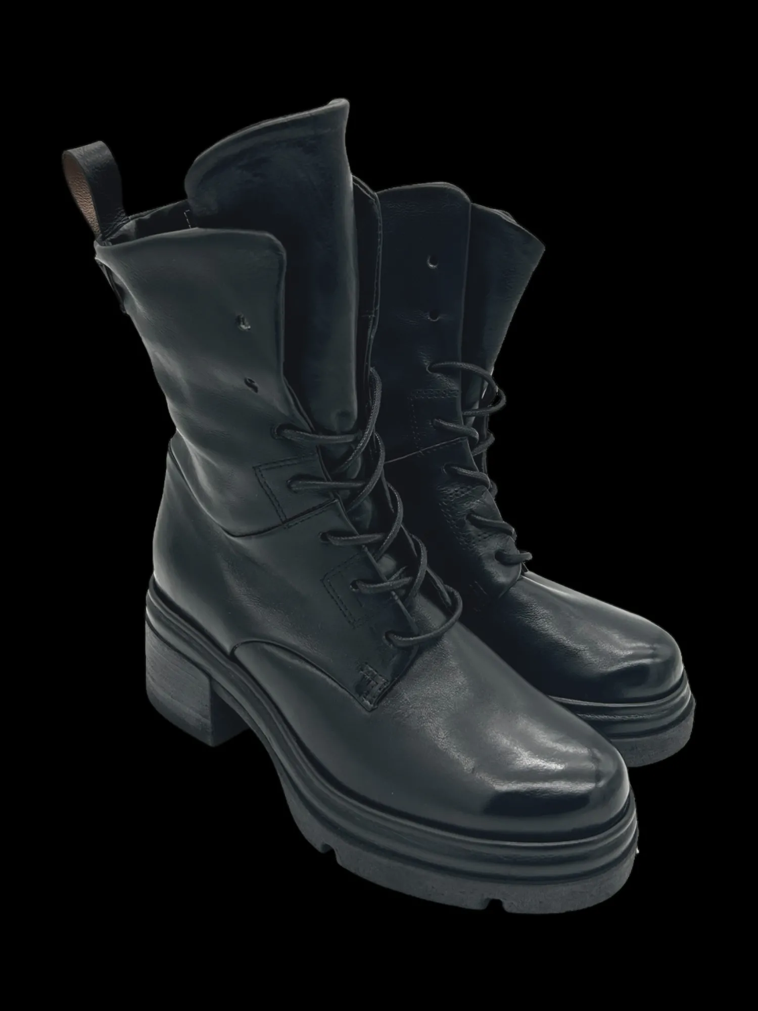Stivaletto pelle donna Black - A89214 -<As98 Fashion