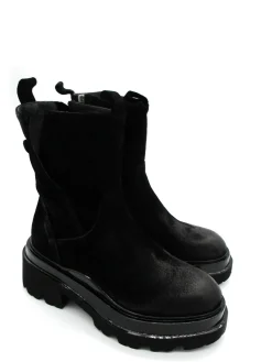 Stivaletto pelle donna 7114 Nero<Fru.it Sale