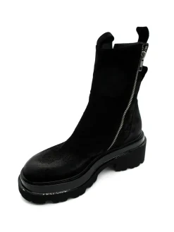 Stivaletto pelle donna 7114 Nero<Fru.it Sale