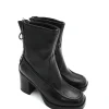 Stivaletto pelle donna P96202 Nero<Mjus Discount