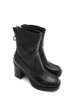 Stivaletto pelle donna P96202 Nero<Mjus Discount