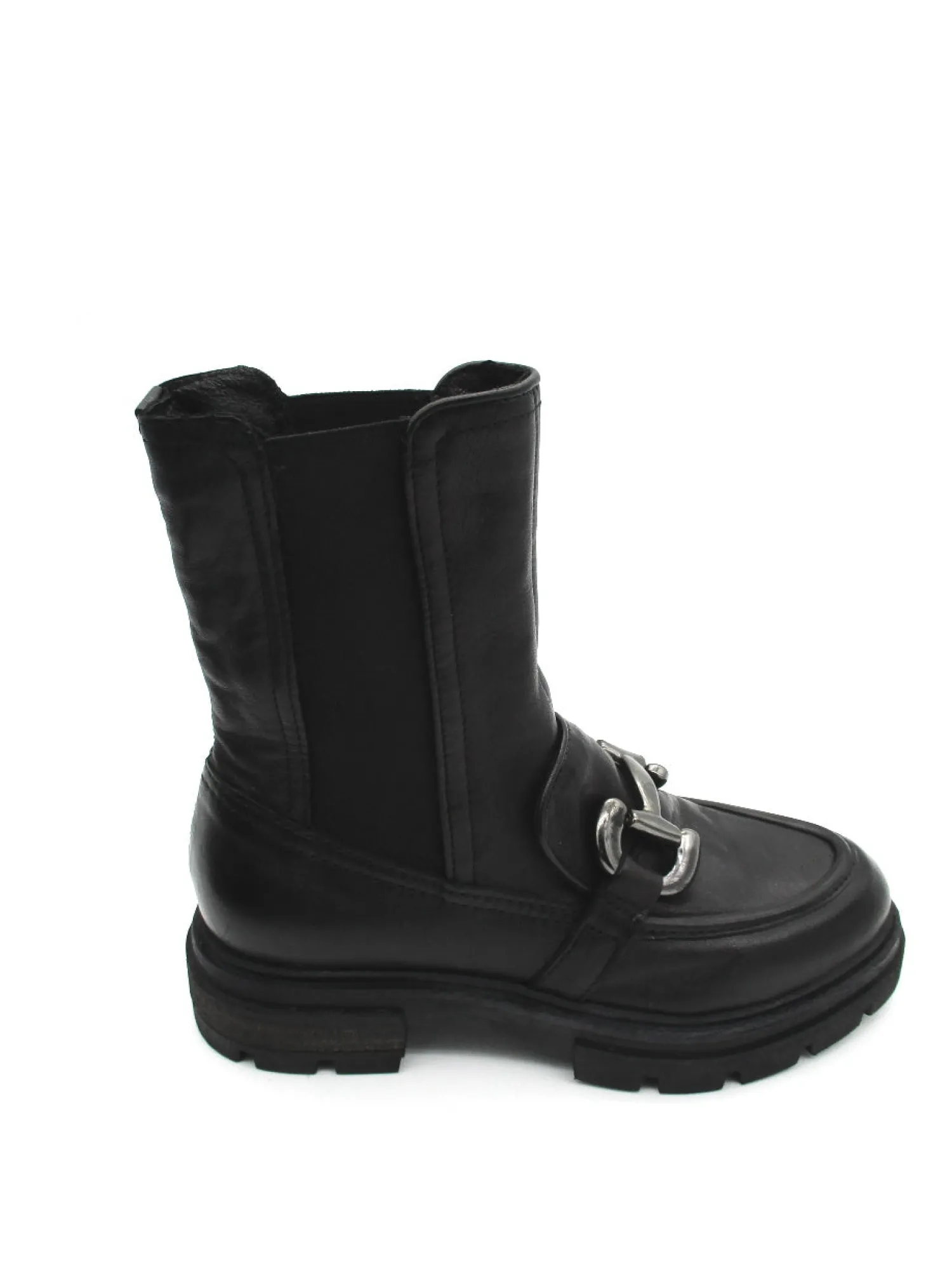 Stivaletto pelle donna P31204 nero<Mjus Outlet