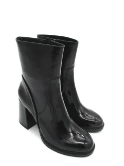 Stivaletto vernice donna Black - Tosca -<Apepazza Clearance