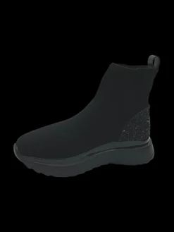 Stivaletto zeppa donna Black - Catia -<Apepazza New