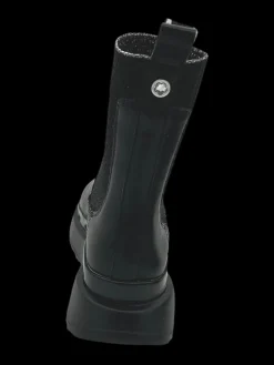 Stivaletto zeppa donna Black - Cristina -<Apepazza New