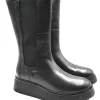 Stivaletto Zuri pelle donna nero<Apepazza Best