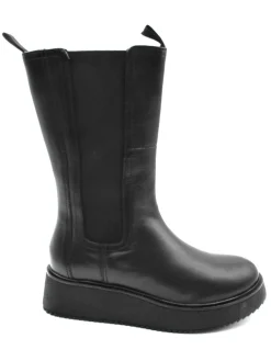 Stivaletto Zuri pelle donna nero<Apepazza Best