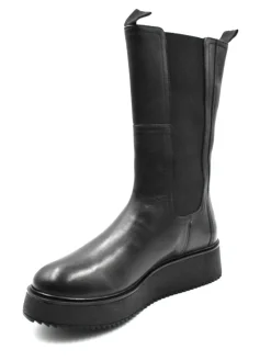 Stivaletto Zuri pelle donna nero<Apepazza Best