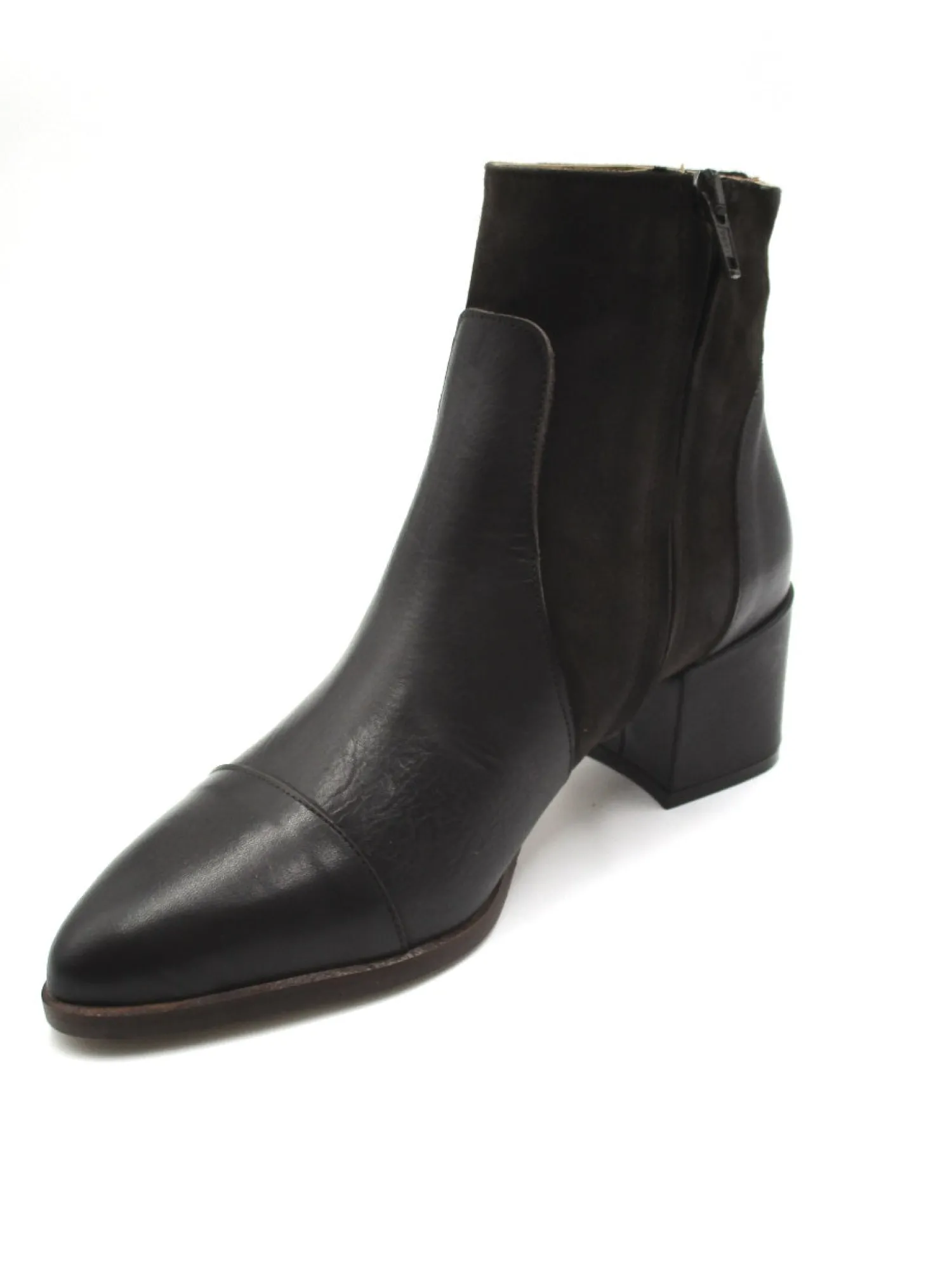 Stvaletto pelle donna 1076 Testa di moro<Albano New