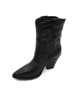 Texano pelle Black - SOFIE 03 -<Zoe Clearance
