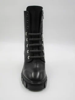 Tronchetto Anfibio pelle donna 7353 nero<Fru.it Hot
