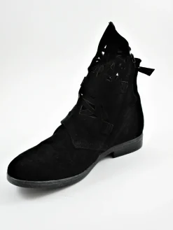 Tronchetto camoscio donna 884236 nero<Mjus Sale