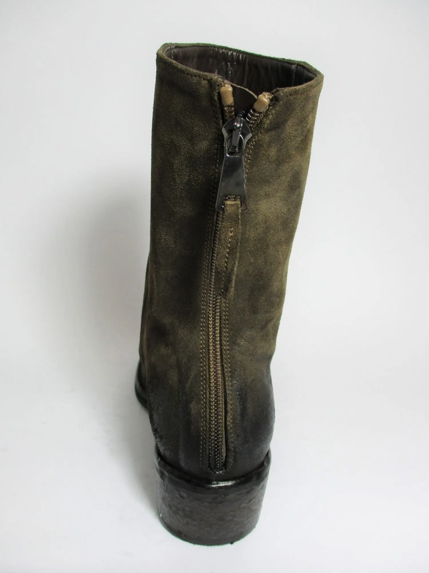 Tronchetto camoscio donna A4666 marrone<Strategia Discount