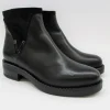 Tronchetto pelle donna 0107 nero<Albano Hot