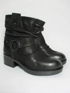 Tronchetto pelle donna BENTLEY nero<Apepazza Hot