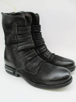 Tronchetto pelle donna 516233 nero<As98 Hot