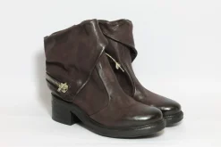 Tronchetto pelle donna 261239 bordeaux<As98 Online