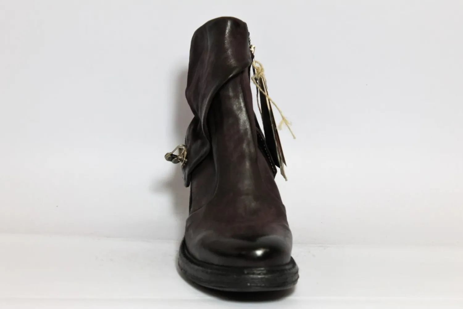 Tronchetto pelle donna 261239 bordeaux<As98 Online