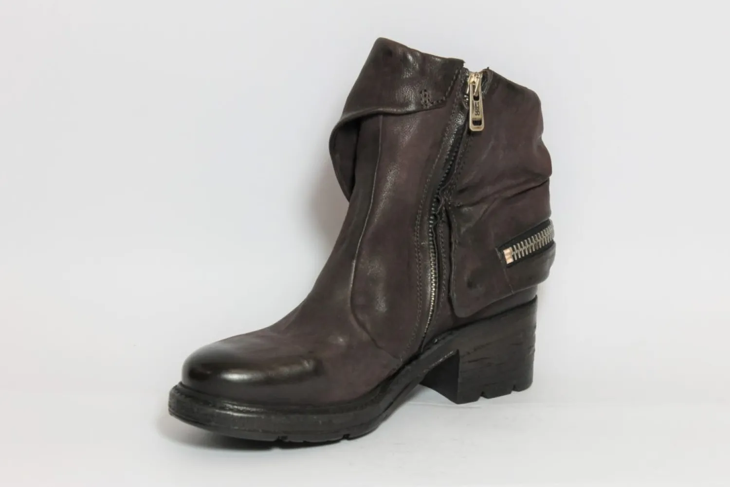 Tronchetto pelle donna 261239 bordeaux<As98 Online
