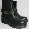 Tronchetto pelle donna 4193 nero<Fru.it Hot