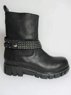 Tronchetto pelle donna 4193 nero<Fru.it Hot