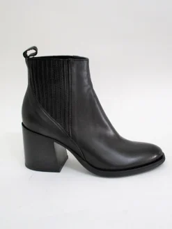 Tronchetto pelle donna 5015 nero<Fru.it Online