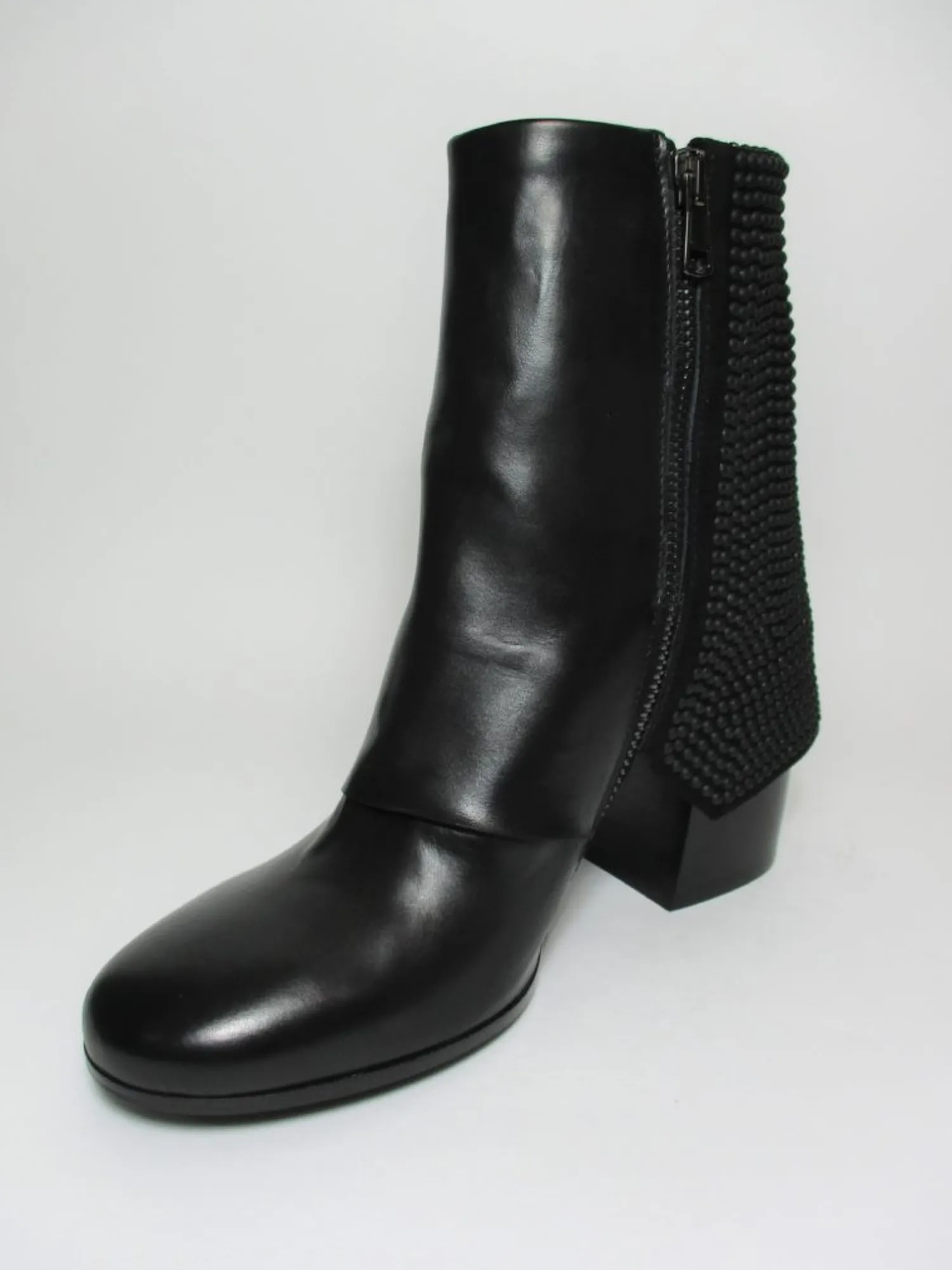 Tronchetto pelle donna 5844 nero<Fru.it Hot