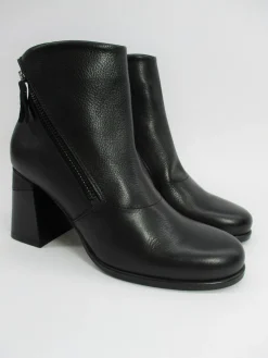 Tronchetto pelle donna 6903 nero<Lilimill Discount