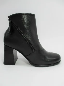 Tronchetto pelle donna 6903 nero<Lilimill Discount