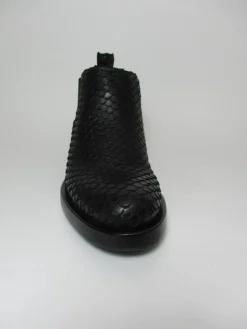 Tronchetto pelle donna 6703 nero<Lilimill Hot