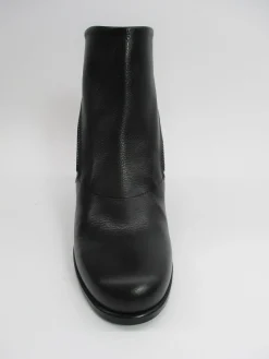 Tronchetto pelle donna 6903 nero<Lilimill Discount