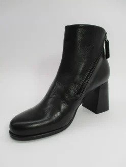 Tronchetto pelle donna 6903 nero<Lilimill Discount