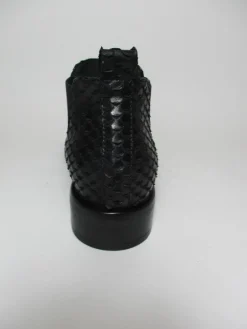 Tronchetto pelle donna 6703 nero<Lilimill Hot