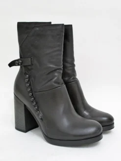 Tronchetto pelle donna 590206 nero<Mjus Online