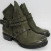 Tronchetto pelle donna 177262 verde<Mjus Discount
