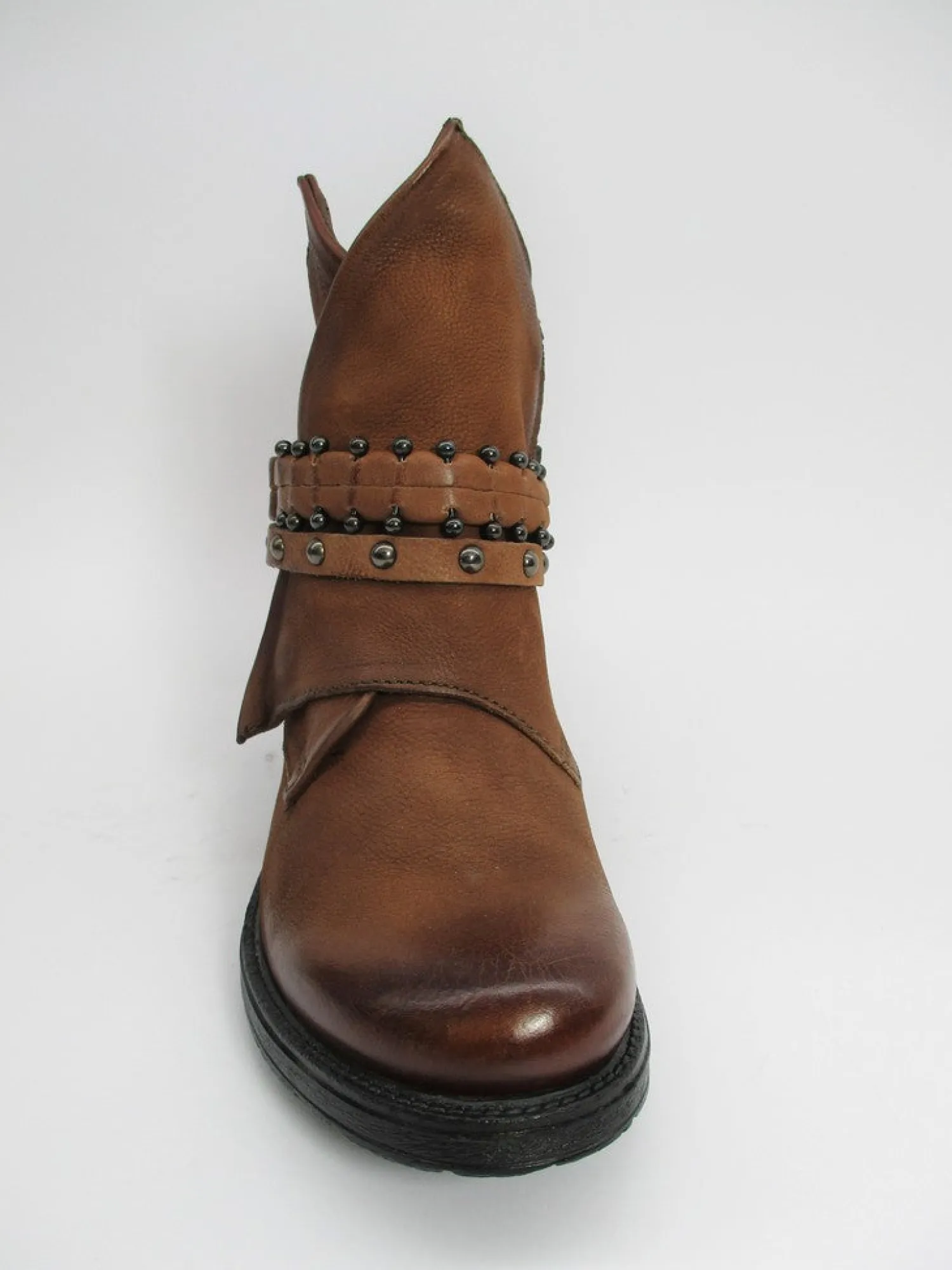 Tronchetto pelle donna 177262 cuoio<Mjus Best