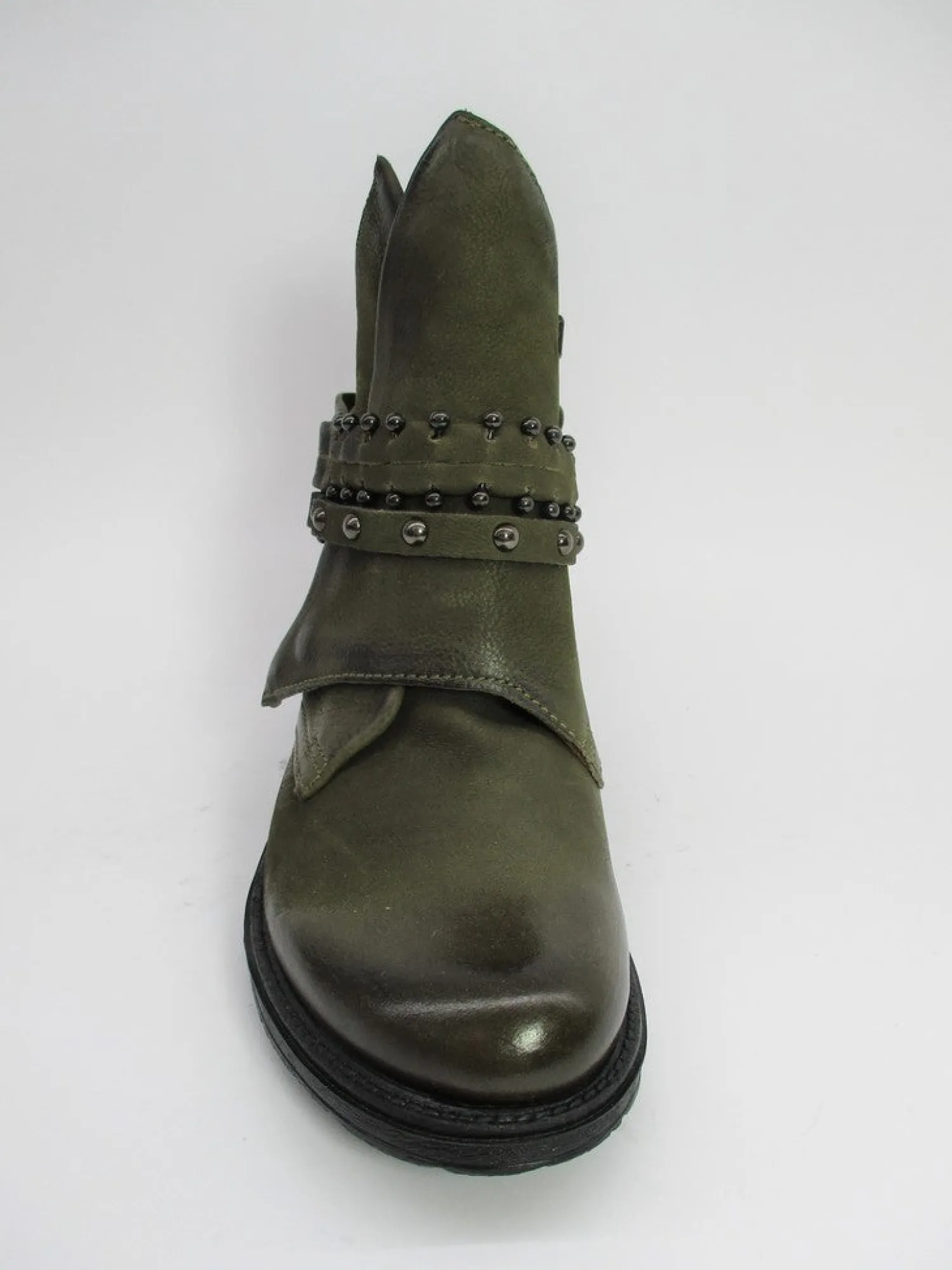 Tronchetto pelle donna 177262 verde<Mjus Discount