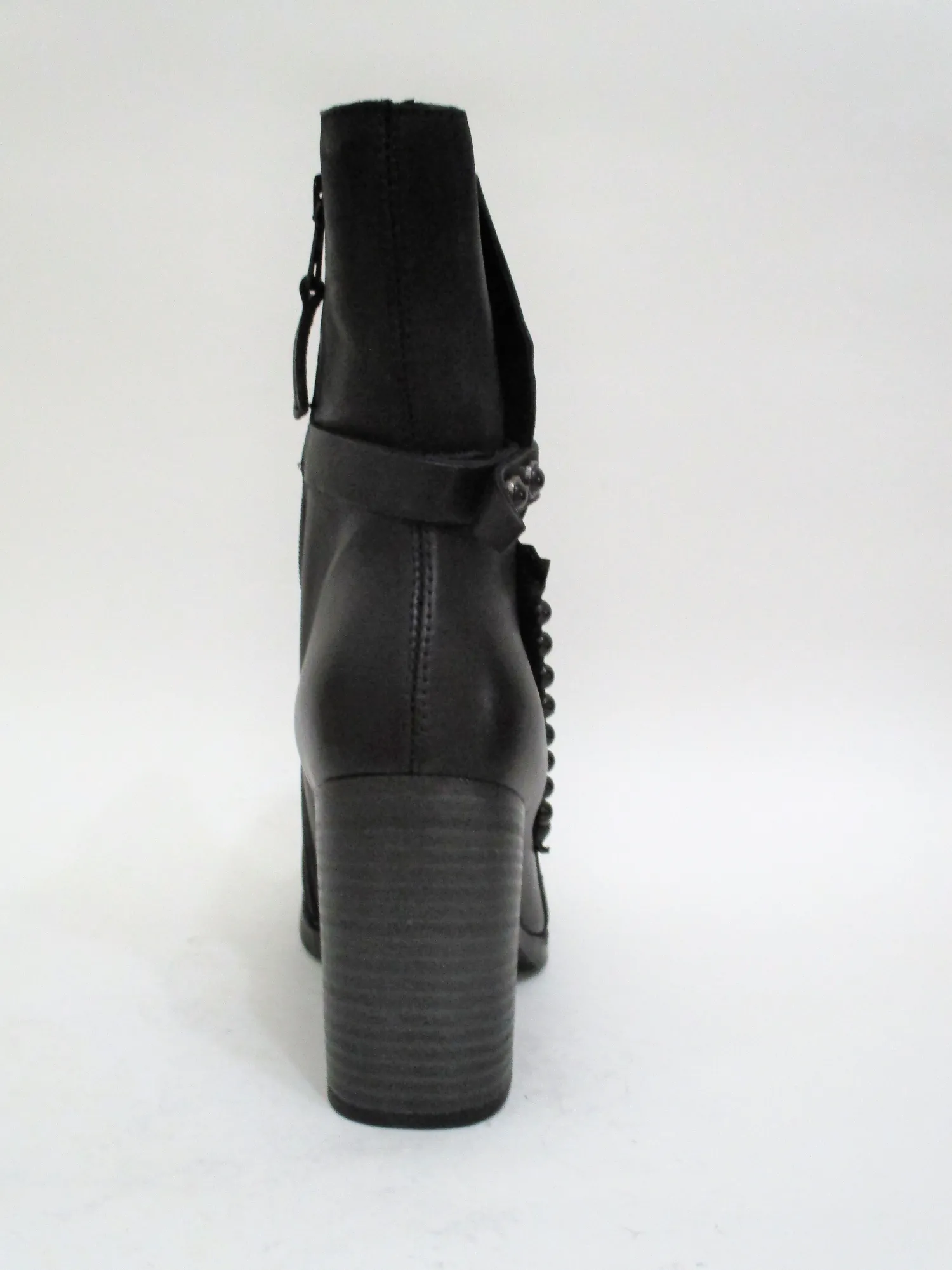 Tronchetto pelle donna 590206 nero<Mjus Online